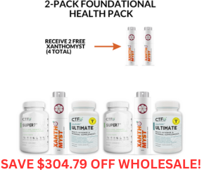 2 Foundational Health Packs (No additional discounts apply, VAT not included)
