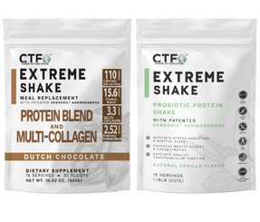 EXTREME SHAKE - 2 Pack (1 Vanilla, 1 Chocolate)